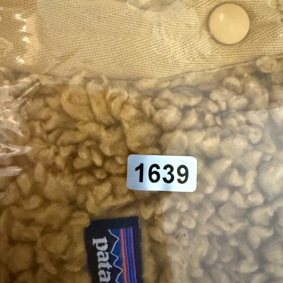 Patagonia Kids' Retro-X Bomber Jacket Yellow Unisex Casual Fleece Medium (10) - Picture 11 of 11